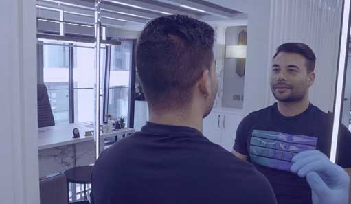 Ernesto's rhinoplasty operation has been successfully completed!